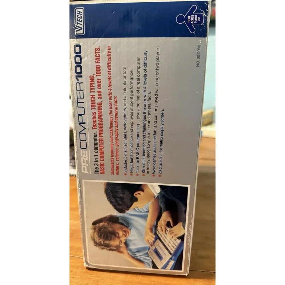VTech PreComputer 1000 Electronic Vintage  VTech PreComp Manual 1992